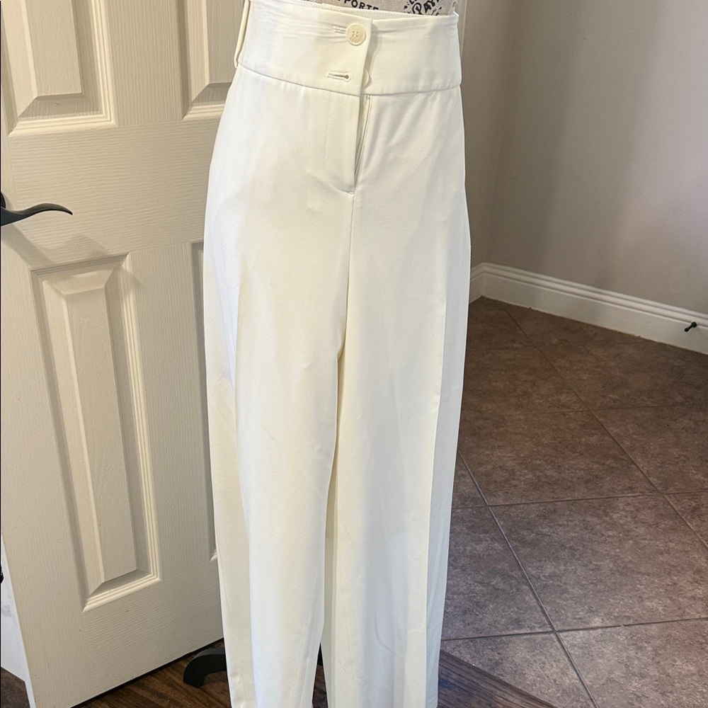 Lane Bryant Cream Women's Trousers